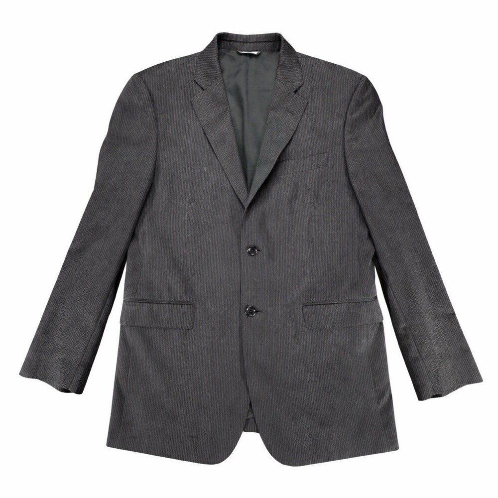 Ermenegildo Zegna Traveller Blazer 38R Wool Silk Pinstripe Italy - Picture 2 of 8